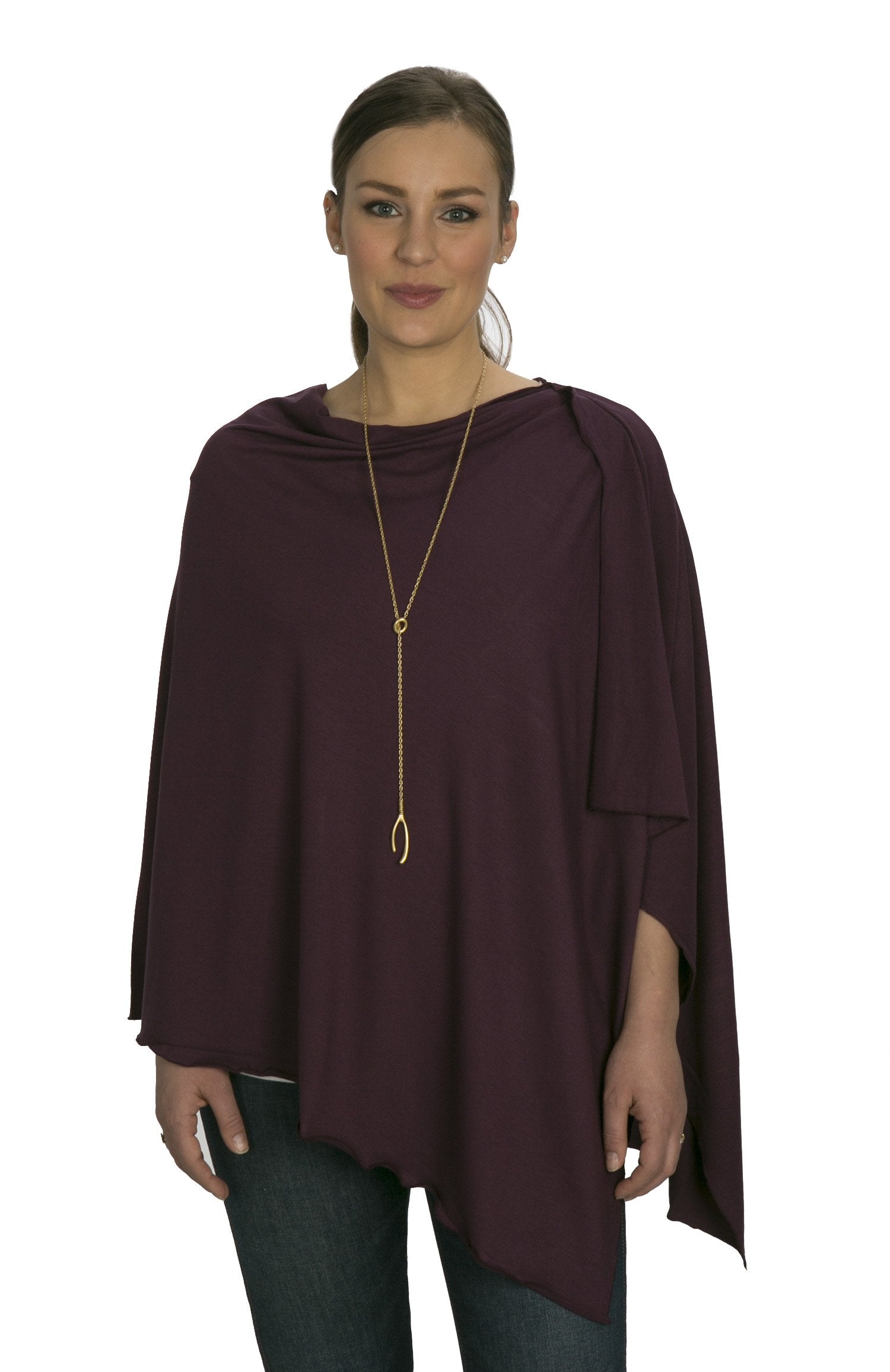 Bamboobies One-Size Nursing Cover (Blackberry)