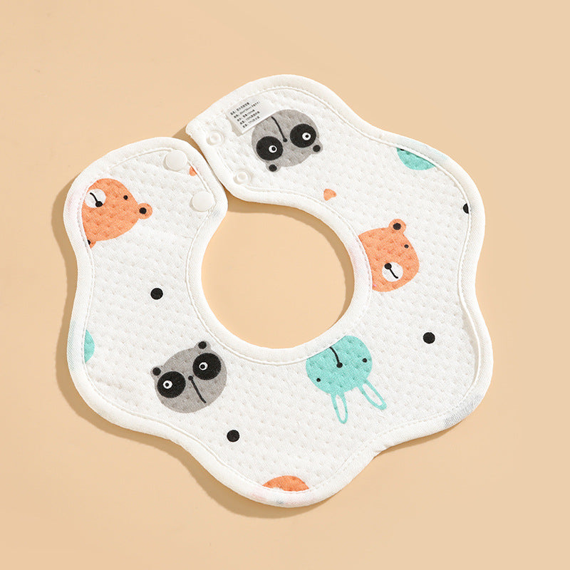 A-Class Cotton Waterproof Baby Bib with Soft Absorbency