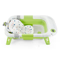 PandaEar Collapsible Portable Baby Bathtub with Soft Cushion