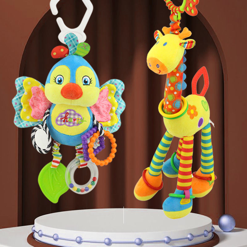 Baby Toy Rattle for Strollers and Car Seats (0-1 Year)