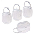 Accmor 4-Pack BPA-Free Universal Travel Pacifier Container Box (Transparent)
