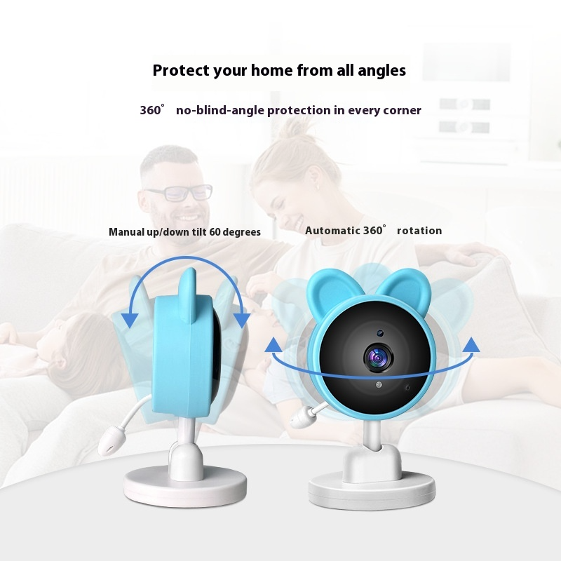 2.4G Wireless HD Baby Monitor with Real-Time Video & Audio