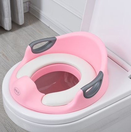 Baby Toilet Seat with Handles for Toddlers
