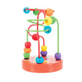 Nuby Colorful Mini Wooden Bead Maze Roller Coaster Toy