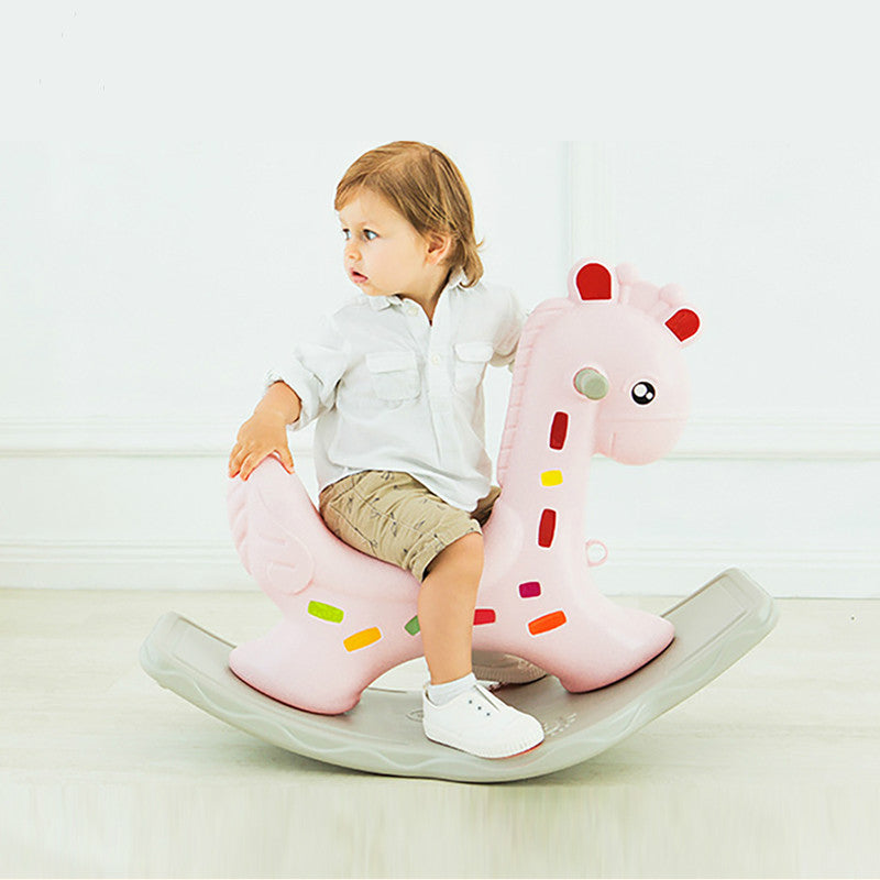 Children's Giraffe Rocking Horse Indoor Balance Ride