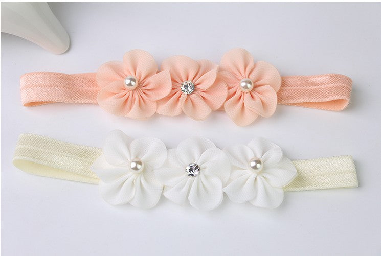 Korean Baby Hair Accessories - Cute Floral Headband