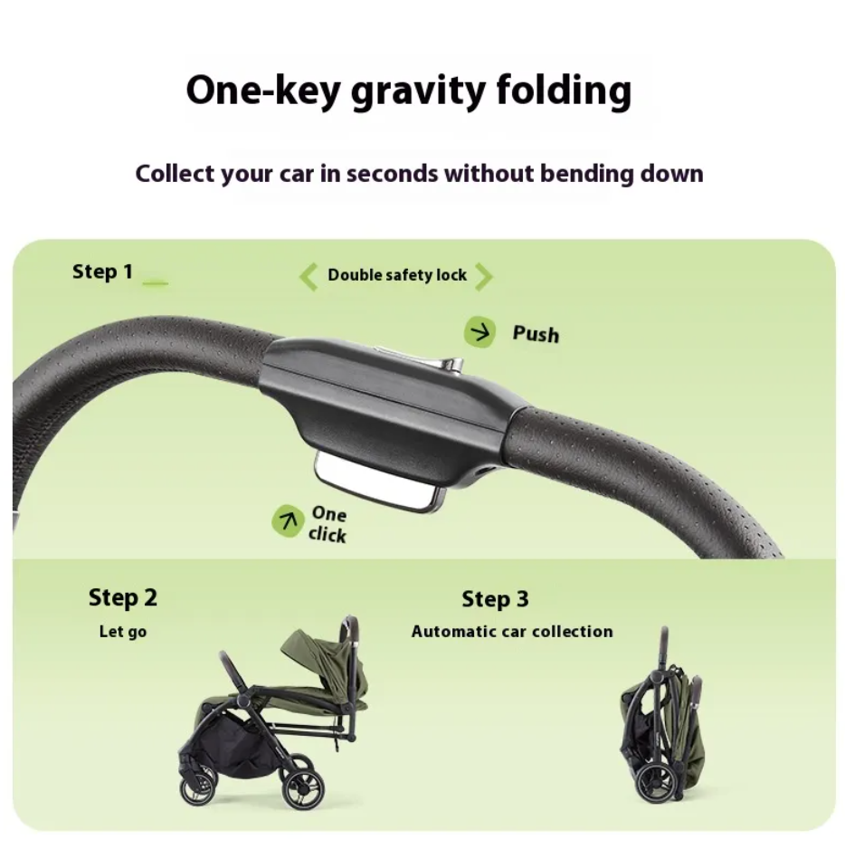 Lightweight Folding Baby Stroller (No channel to transport the product)