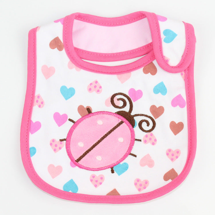 Three-Layer Waterproof Cotton Baby Bib for Children