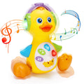 Musical Dancing and Crawling Light-Up Baby Duck Toy