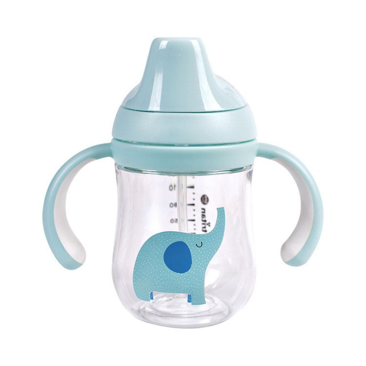 Baby Training Cup with Handle and Weighted Straw