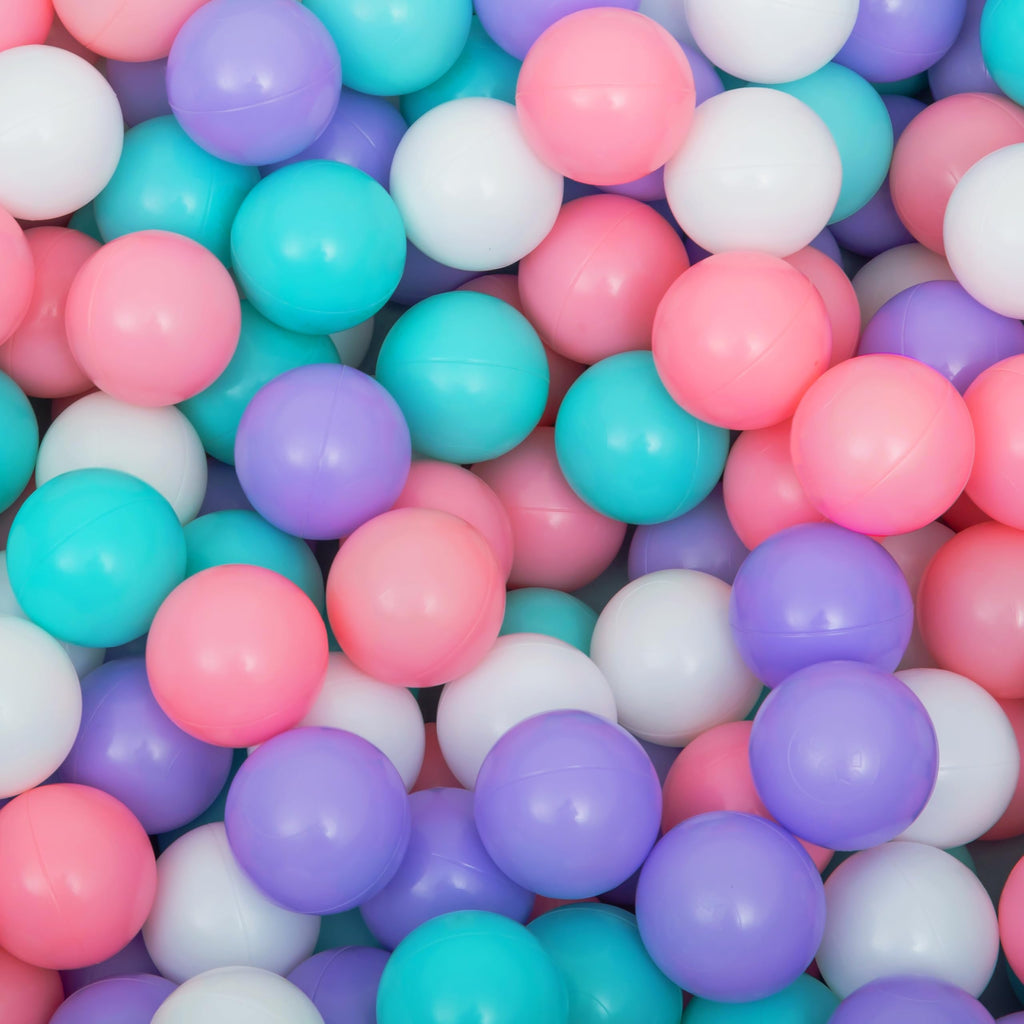 50-Count Crush-Proof Plastic Ball Pit Play Balls