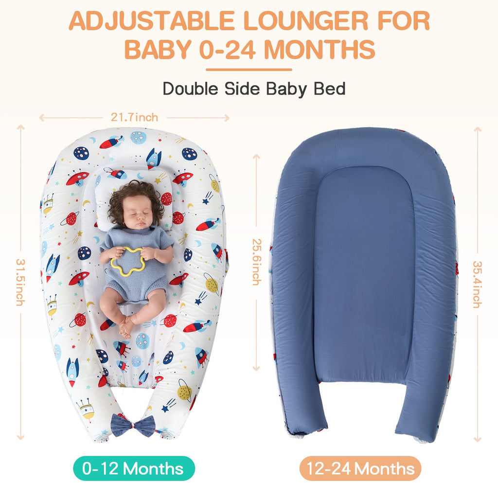 Memory Foam Baby Crib Mattress with Pure Cotton Removable Cover