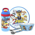 PAW Patrol 5-Piece Kids Dinnerware & Water Bottle Set