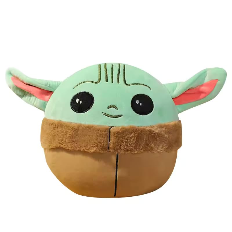 Large Baby Yoda Grogu Squish Plush Pillow Doll
