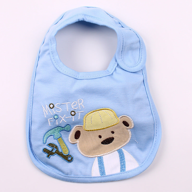 Three-Layer Waterproof Cotton Baby Bib for Children
