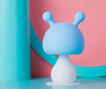 Mushroom Teether Rattle Toy - Liquid Silicone Design