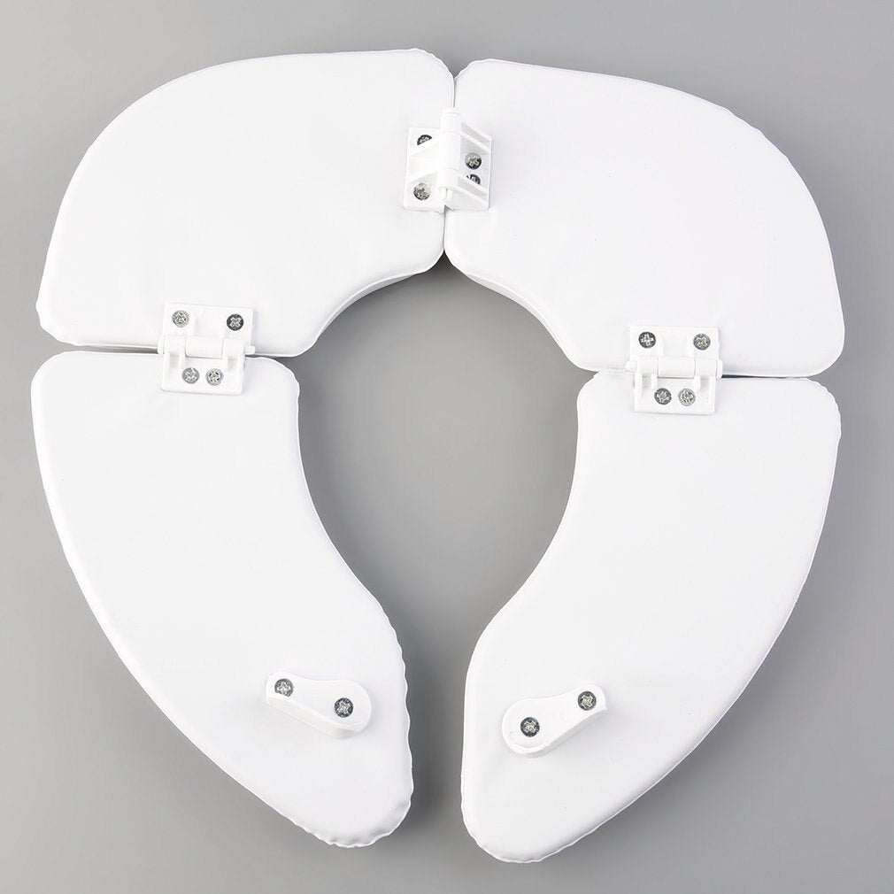 Foldable Children's Toilet Seat and Lid