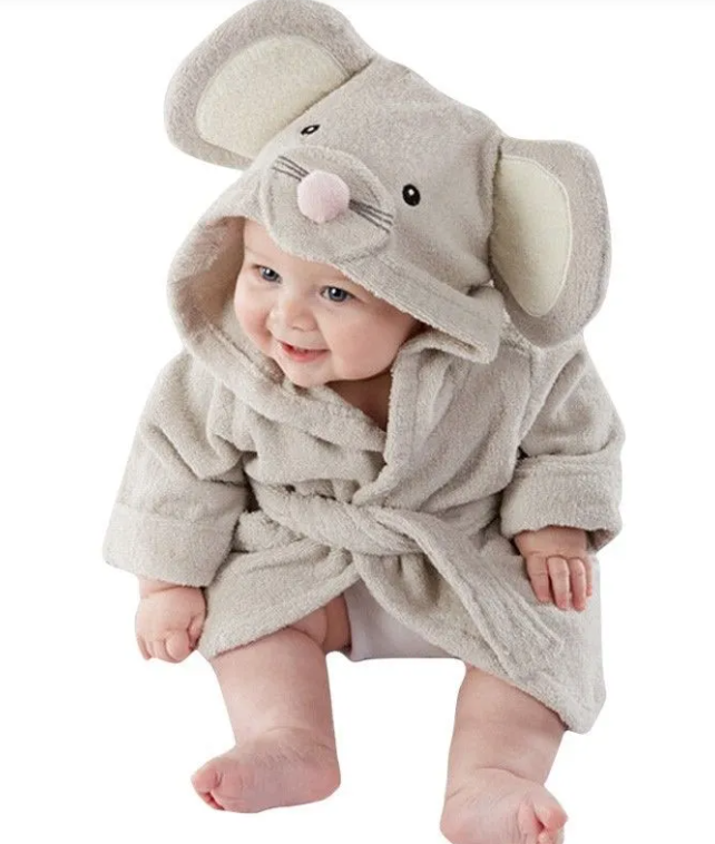 Baby Animal Bathrobe