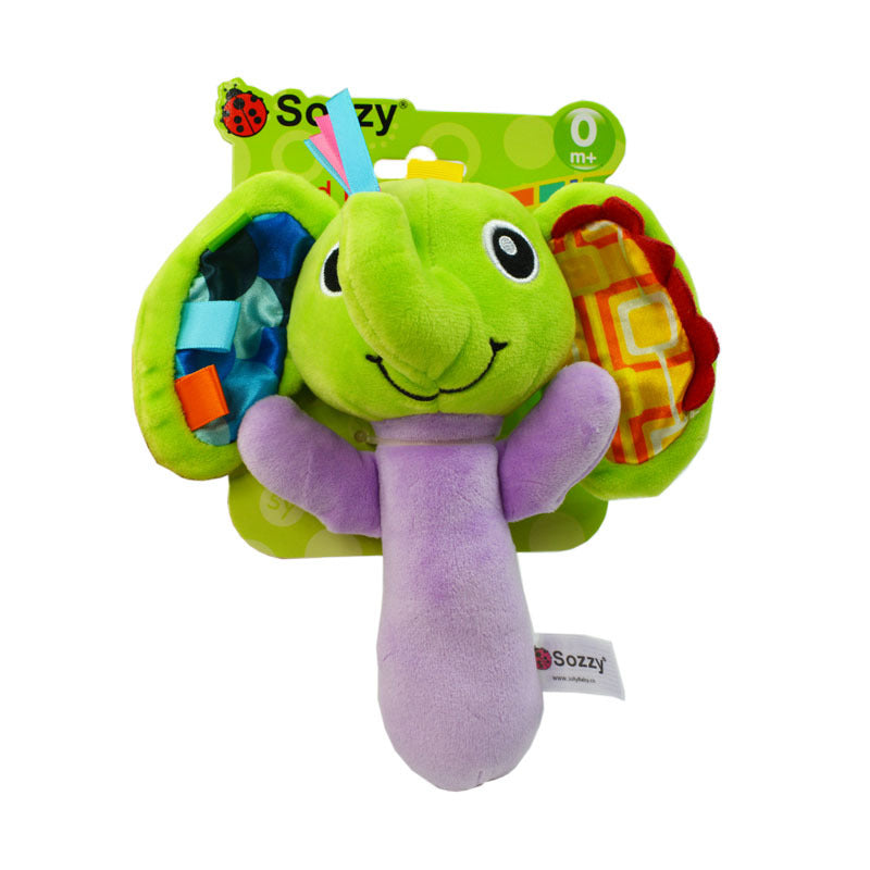 SOZZY Plush Baby Rattle Animal Handheld Toy