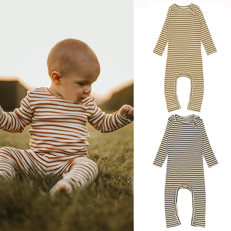 Organic Cotton Floral Print Baby Rompers for Newborns