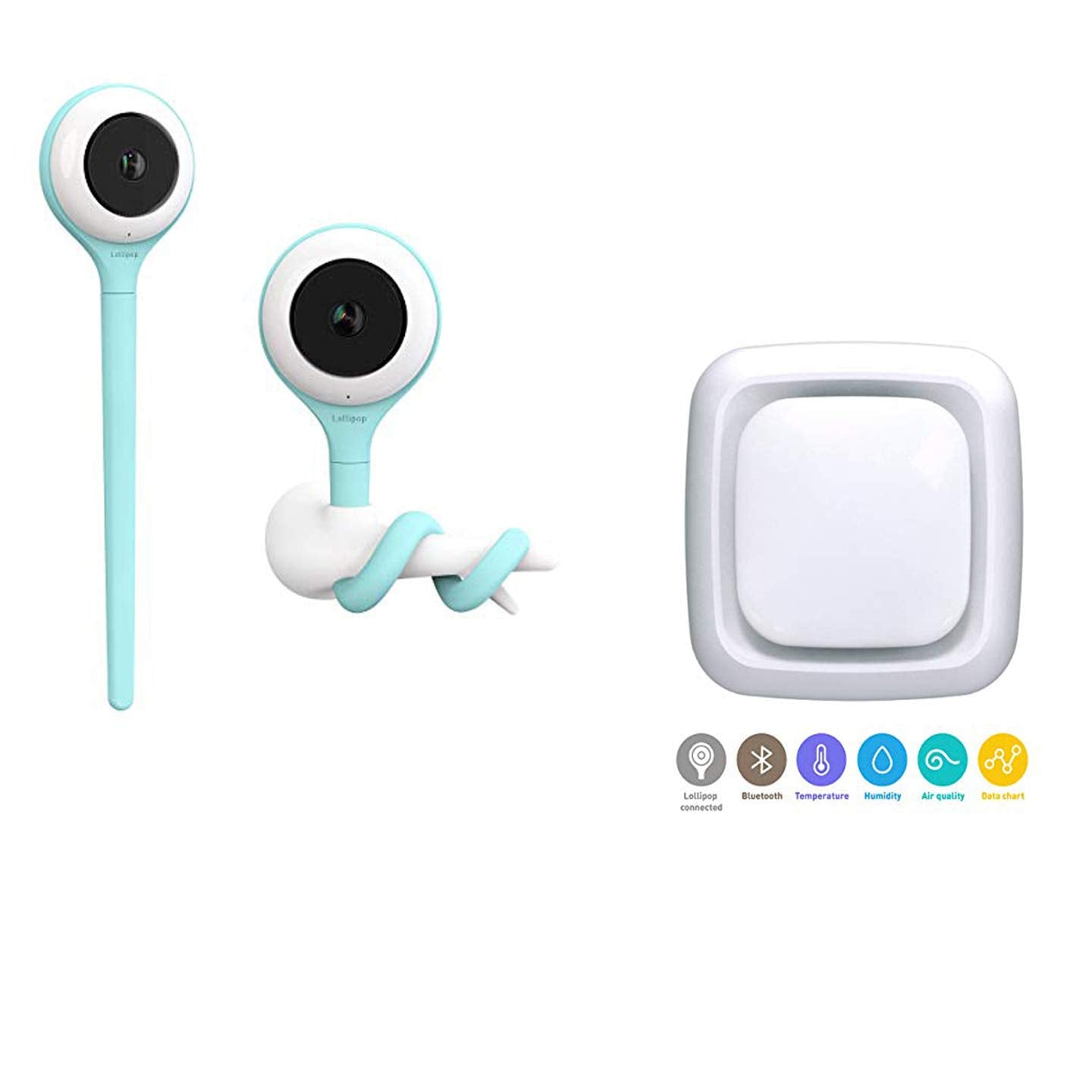 Lollipop Smart Video Baby Monitor with Crying Detection & Two-Way Talk