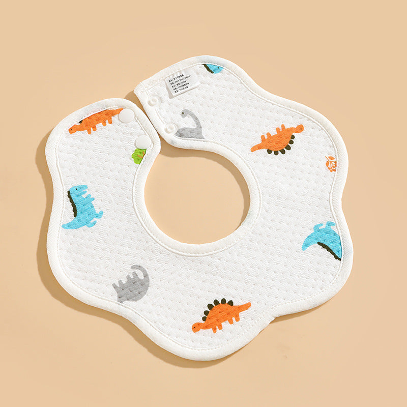 A-Class Cotton Waterproof Baby Bib with Soft Absorbency