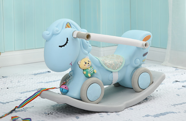 Plastic Rocking Horse Ride-On Toy