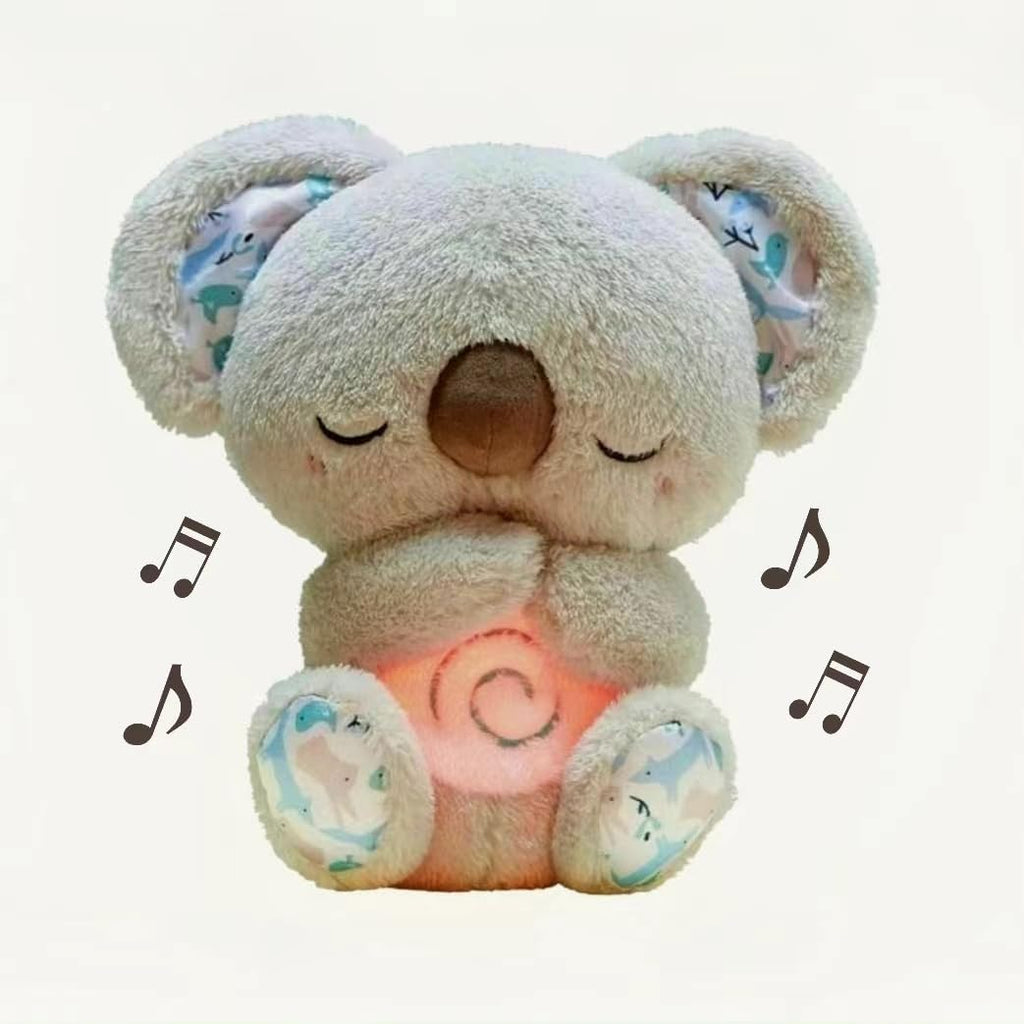 Soothing Breathing Koala Plush Toy for Anxiety Relief