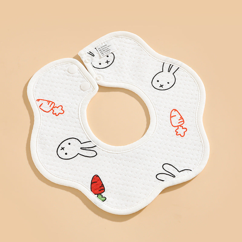 A-Class Cotton Waterproof Baby Bib with Soft Absorbency