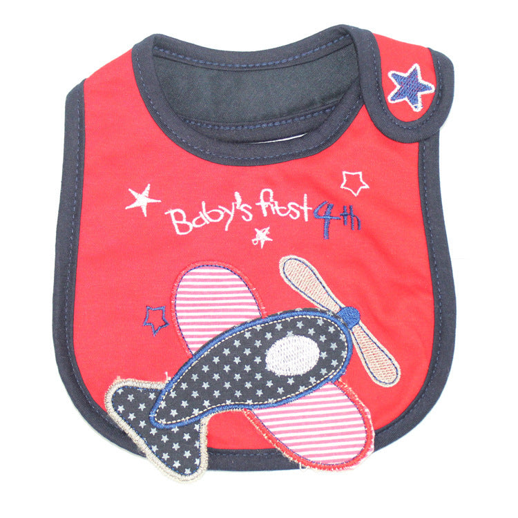 Three-Layer Waterproof Cotton Baby Bib for Children