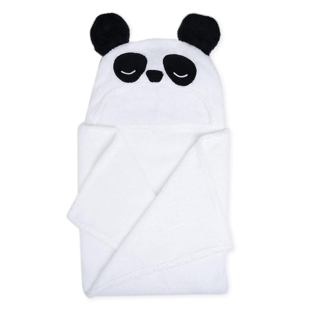 Ultra Soft Panda Hooded Baby Bath Towel