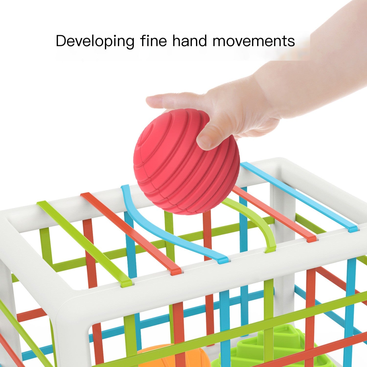 Amazon Rainbow Sensory Baby Grip Training Toy