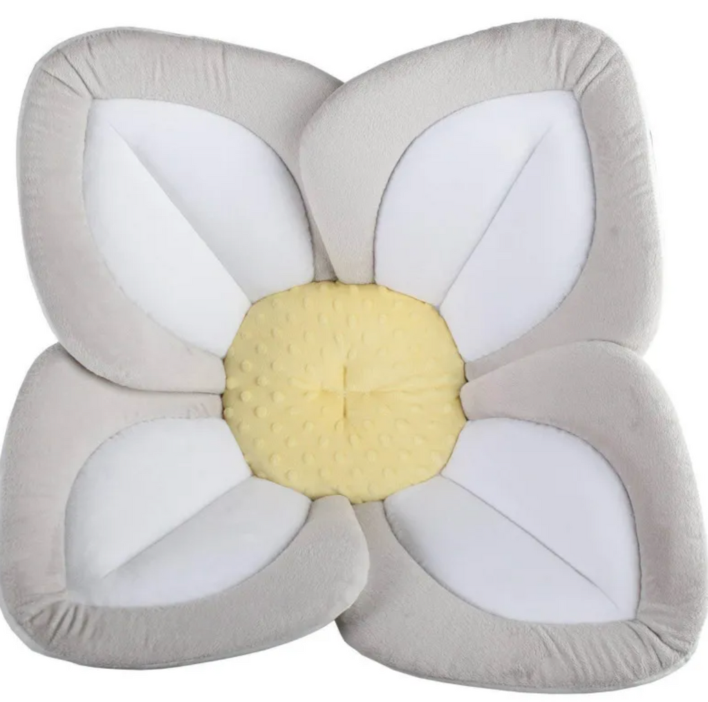 Baby Flower Bath Mat - Soft Flannel Bath Net