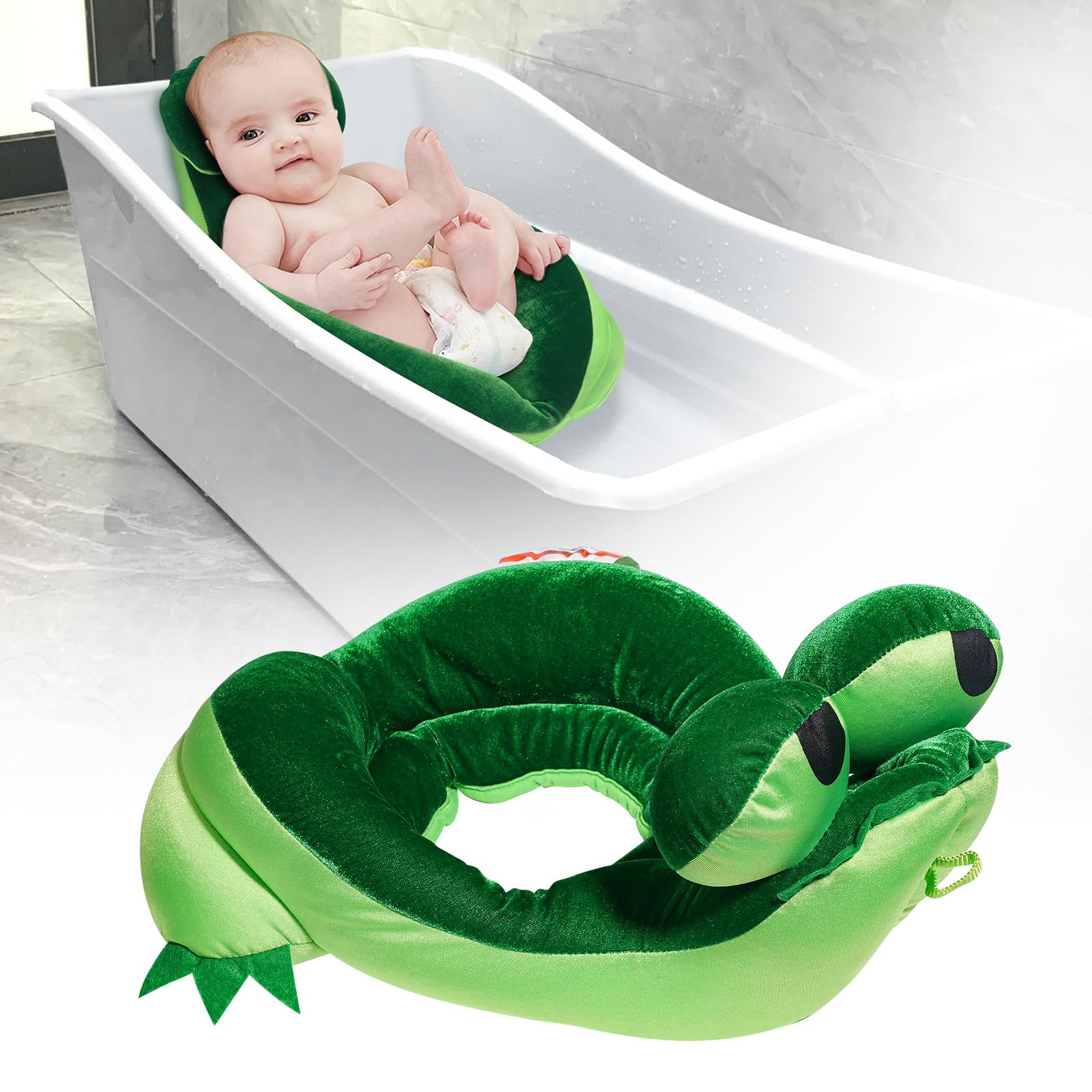 EASICOZI Cute Soft Newborn Sink Bath Mat