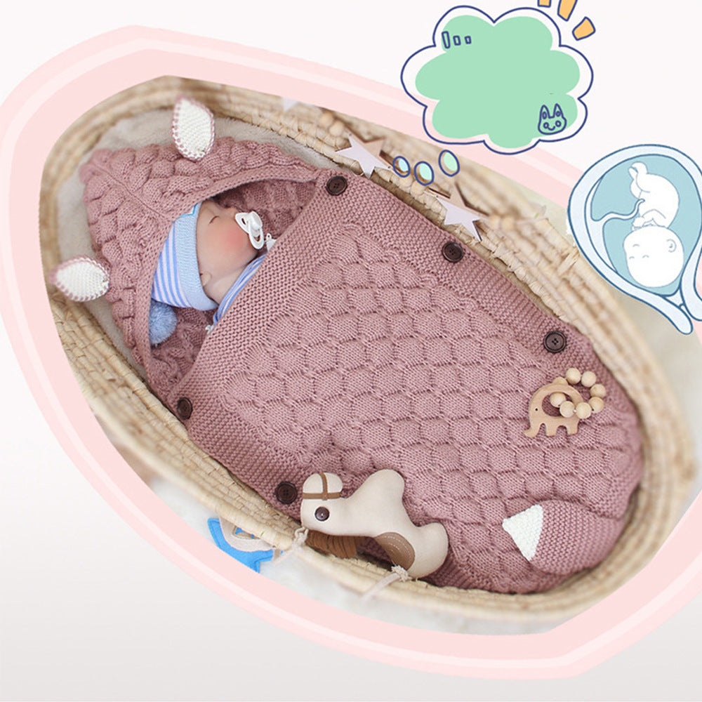 Newborn Baby Swaddle Sleeping Bag for Stroller Use
