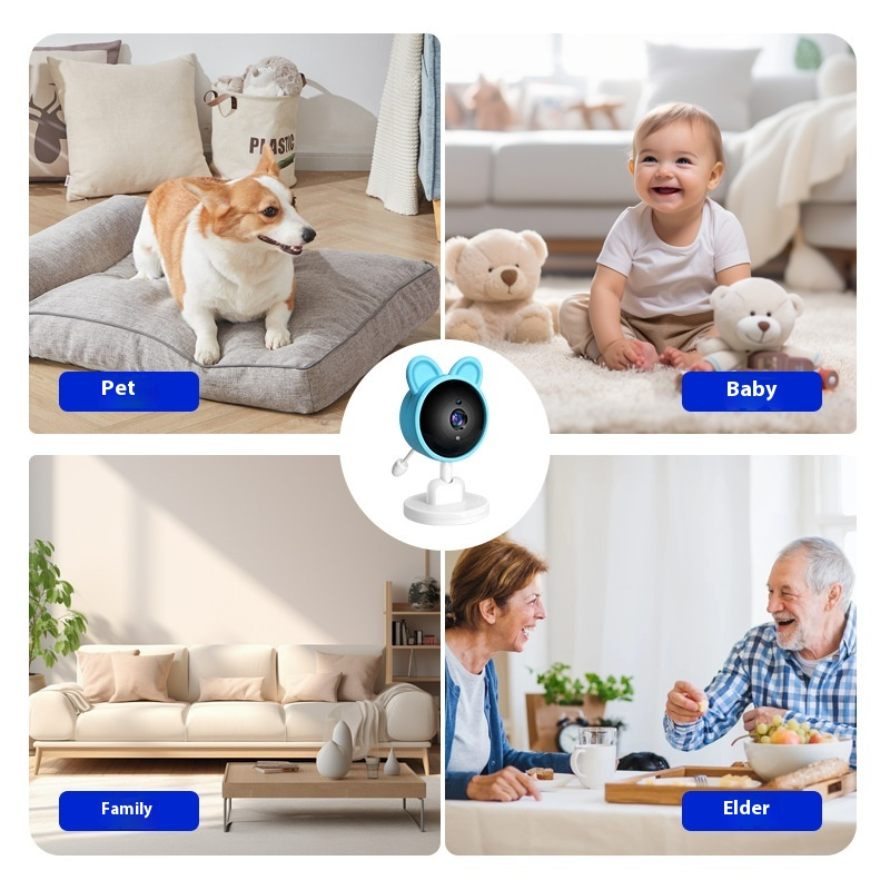 2.4G Wireless HD Baby Monitor with Real-Time Video & Audio