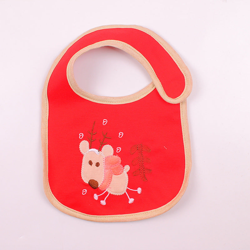 Three-Layer Waterproof Cotton Baby Bib for Children