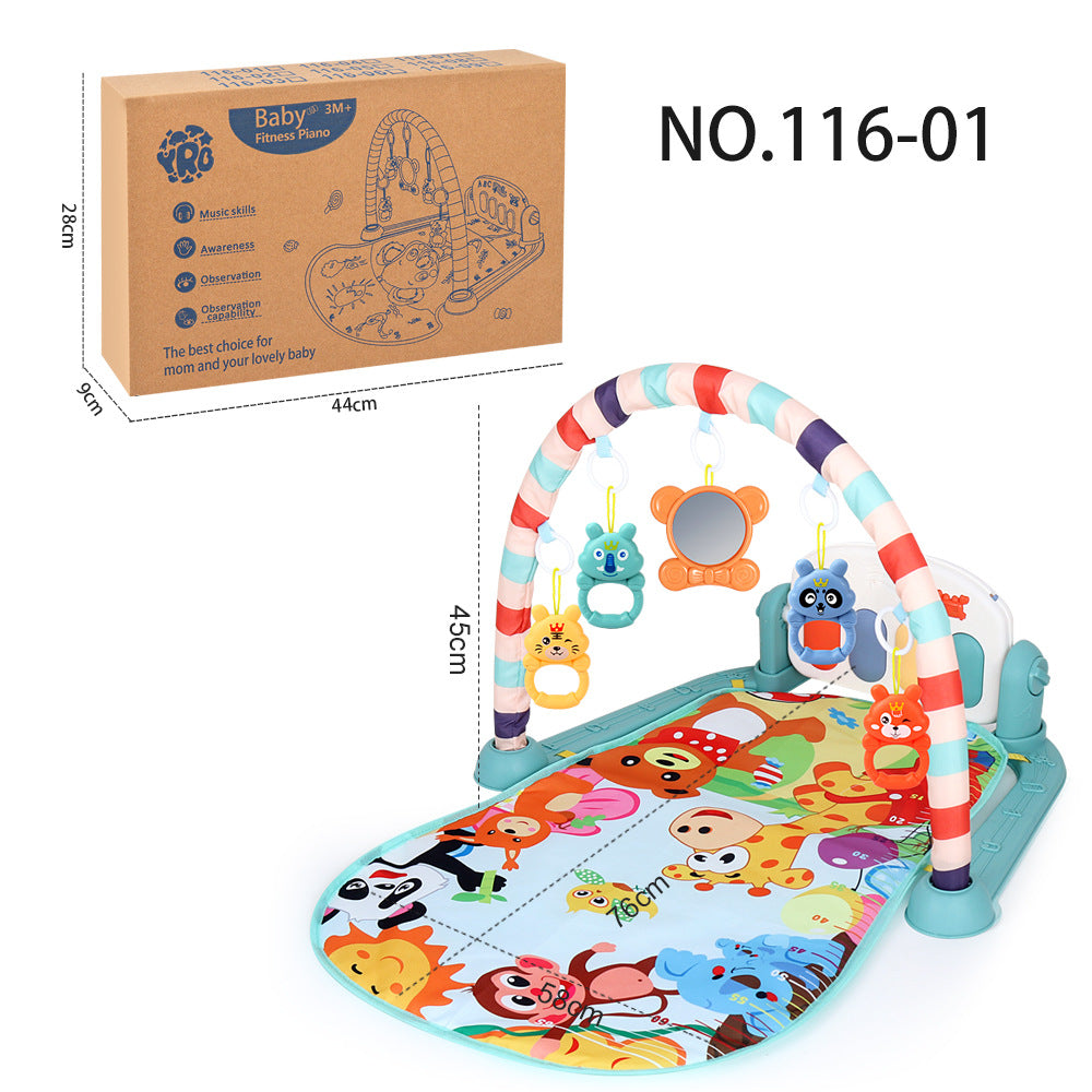 Baby Activity Gym with Piano for 0-36 Months