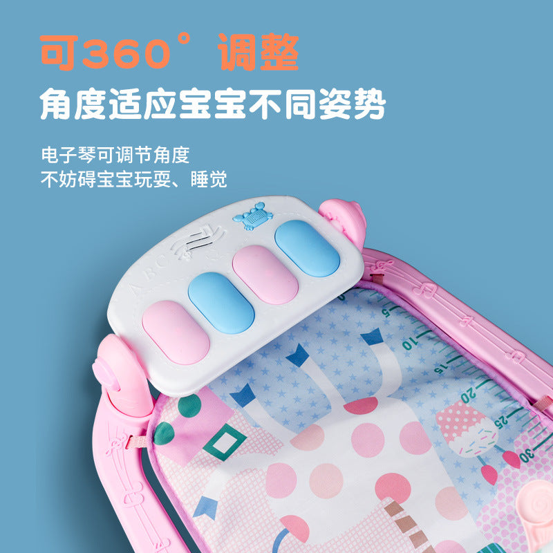 Baby Activity Gym with Piano for 0-36 Months