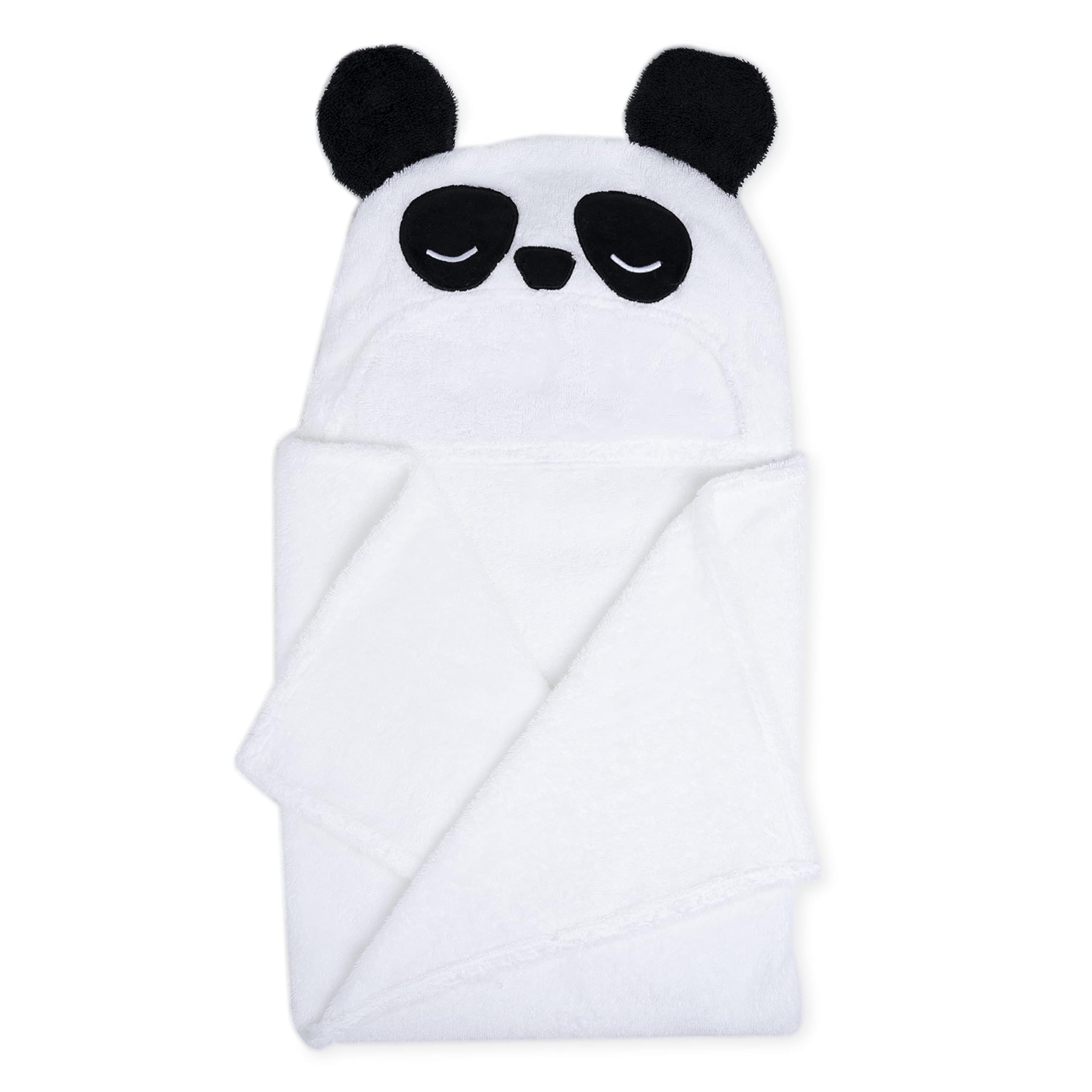 Ultra Soft Panda Hooded Baby Bath Towel