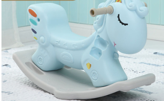 Plastic Rocking Horse Ride-On Toy