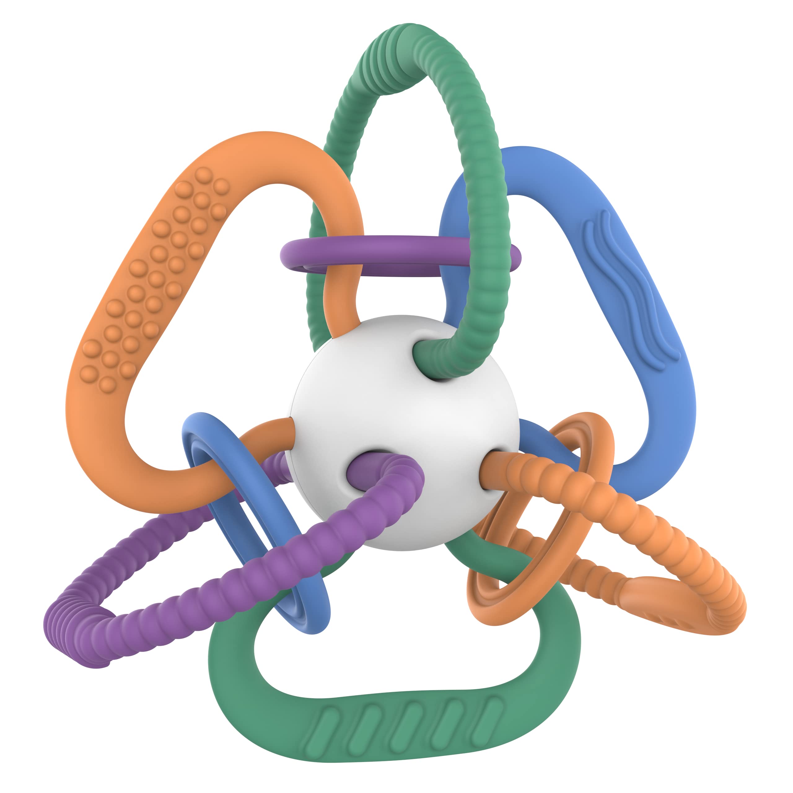 Quark Thiingy Silicone Baby Teething and Sensory Rattle Toy