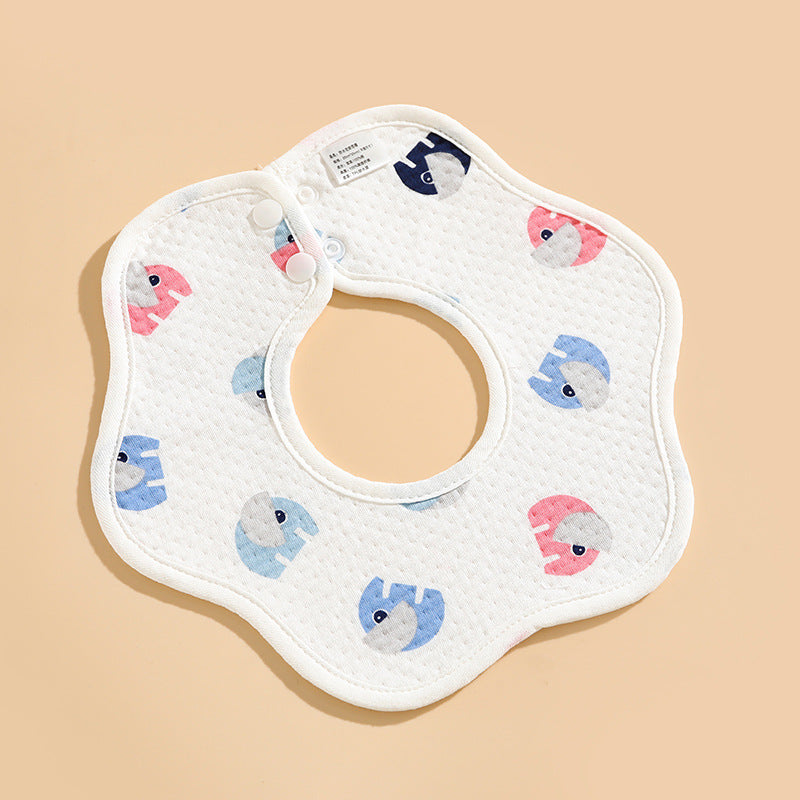 A-Class Cotton Waterproof Baby Bib with Soft Absorbency