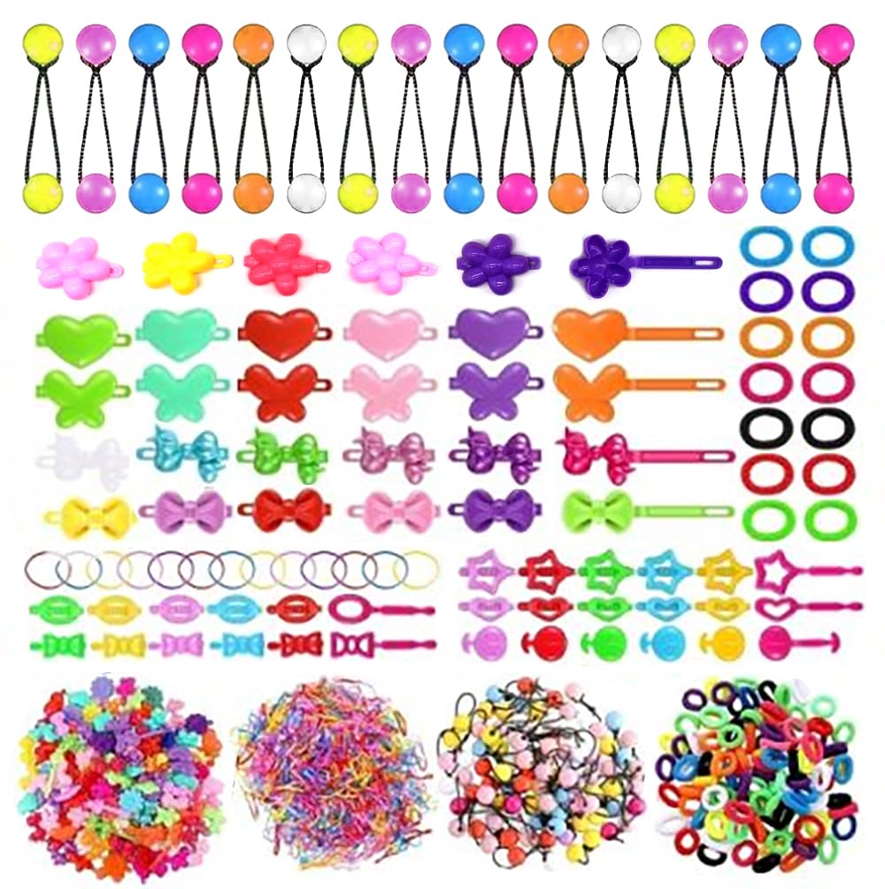 Irenema 1184-Piece Ultimate Baby Girl Hair Accessories & Clips Set