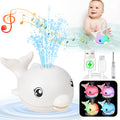 Rechargeable Light-Up Dolphin Water Spray Bath Toy