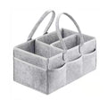 Large Portable Baby Diaper Caddy Organizer & Nursery Storage Tote