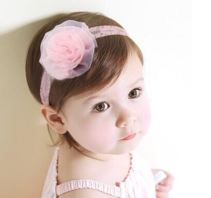 Children's Headband with Floral Hair Accessories