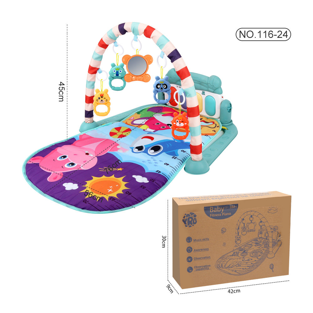 Baby Activity Gym with Piano for 0-36 Months