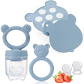 KEERT Baby Fruit Feeder & Popsicle Mold Teething Set