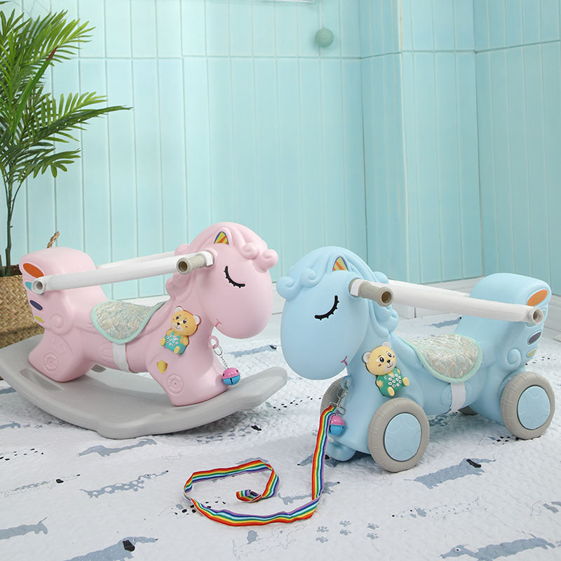 Plastic Rocking Horse Ride-On Toy